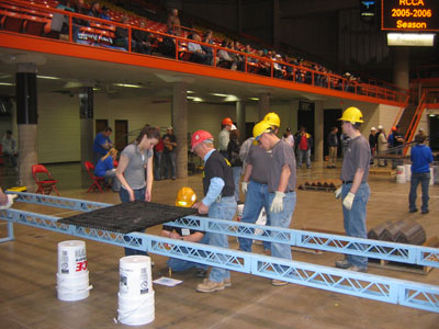 Still loading the bridge