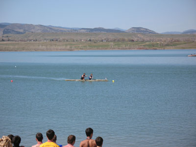 Joe Johnston and Daniel Ross, 2 man's sprint
