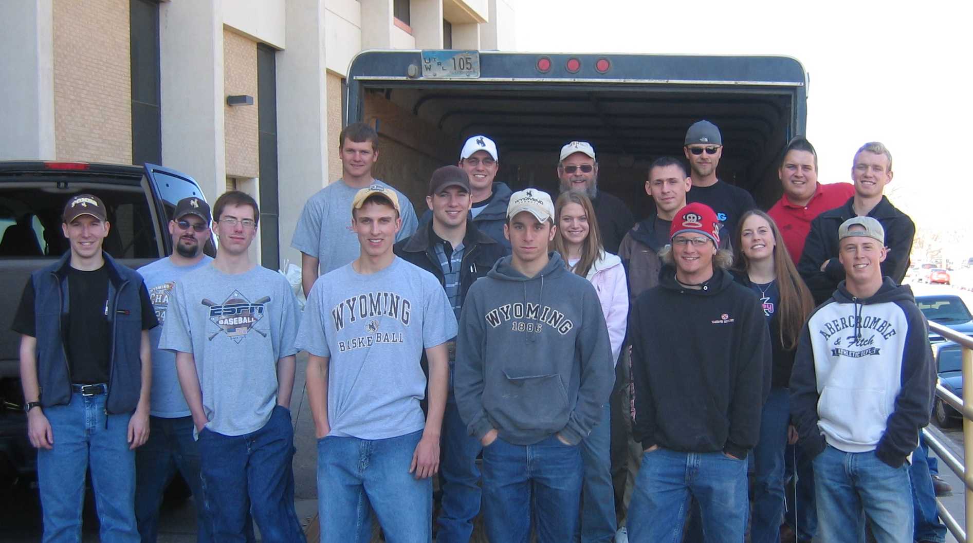 Top Row: Dan Logsden, Jeremy Nelson, Dr. Edgar, Jeremy Tuck, Pat Dowse, Hal Mead Second Row: Thad Hunter, Ben Weaver, Denise Barker, Josh Palik, Christy Guenther Bottom Row: Richard Price, Jim Staebler, Ty Soukup, Ben Nemec, Forest Todd, Wendel Lewis Not Shown: Evan O'Toole