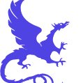 CMU logo purple dragon
