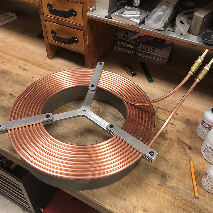 Modeling, programming & CNC machining of spiral coil heat transfer assembly