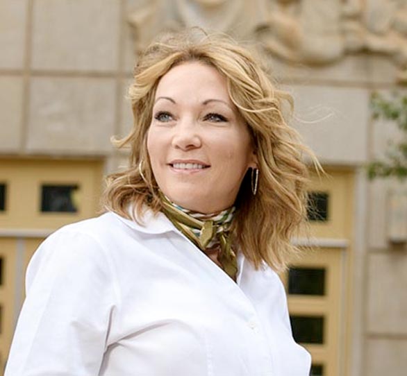 female student smiling