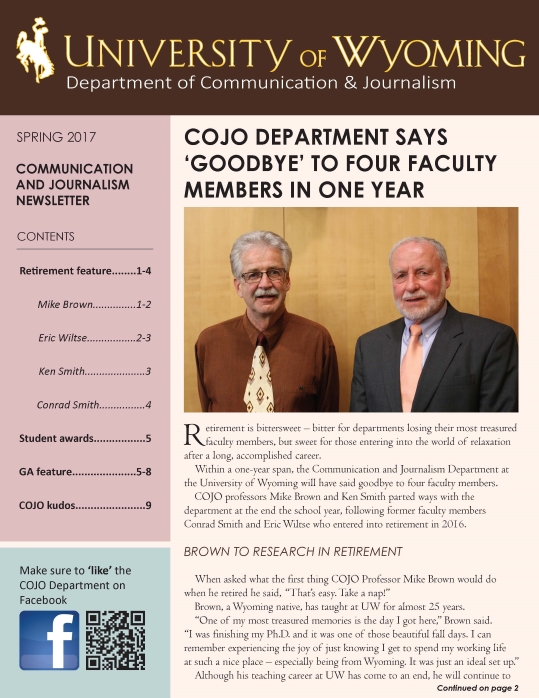 COJO Newsletter Summer 2017