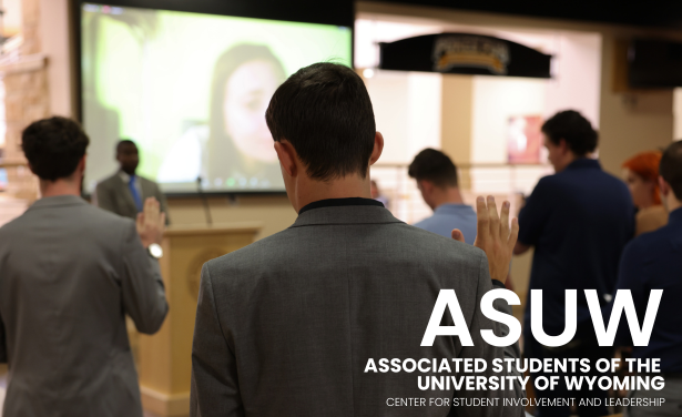 Students getting Sworn into ASUW