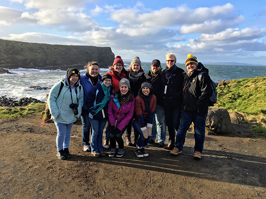Group of Students in Ireland