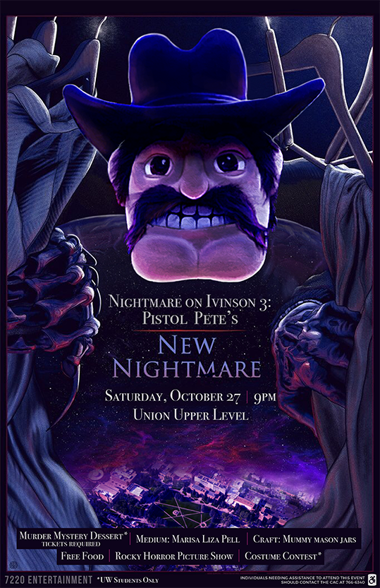 Poster for Halloween event