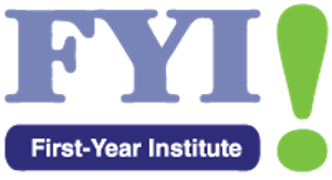 FYI group photo and logo