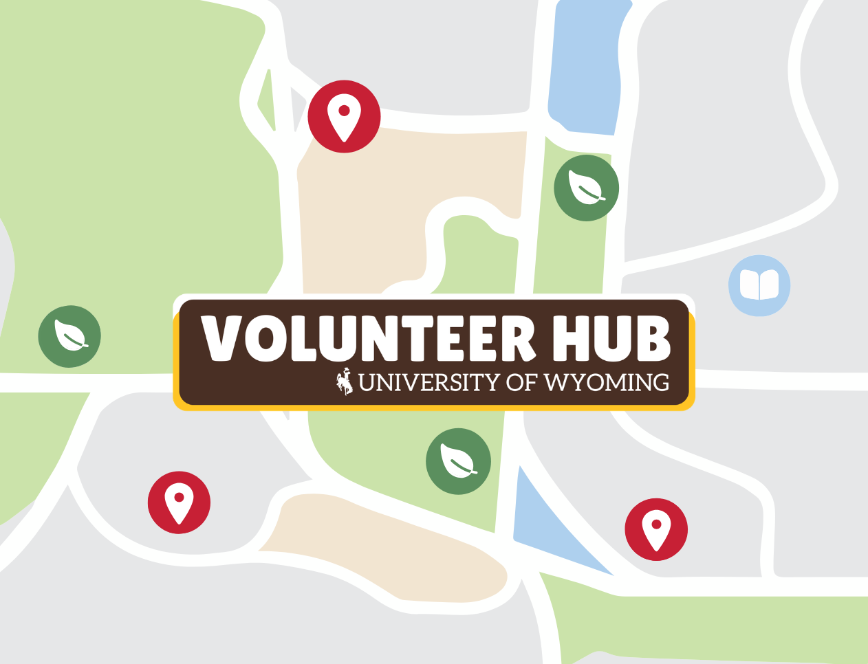 Volunteer Hub University of Wyoming logo