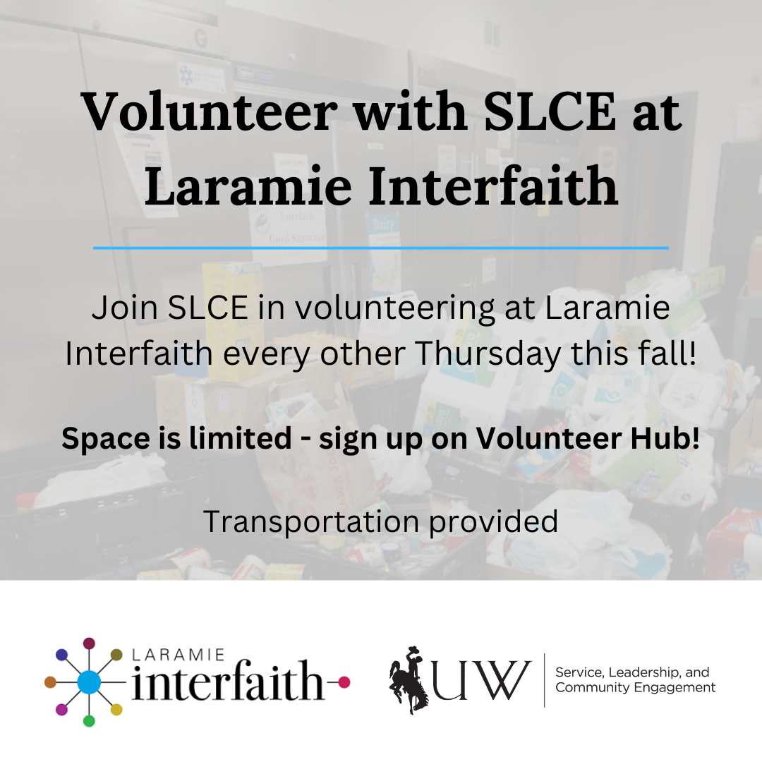 SLCE Volunteers at Laramie Interfaith