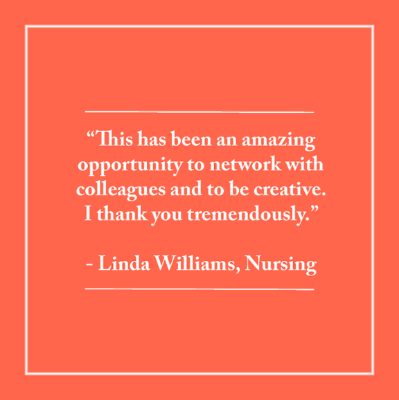 summer institute testimonial from Linda Williams in nursing