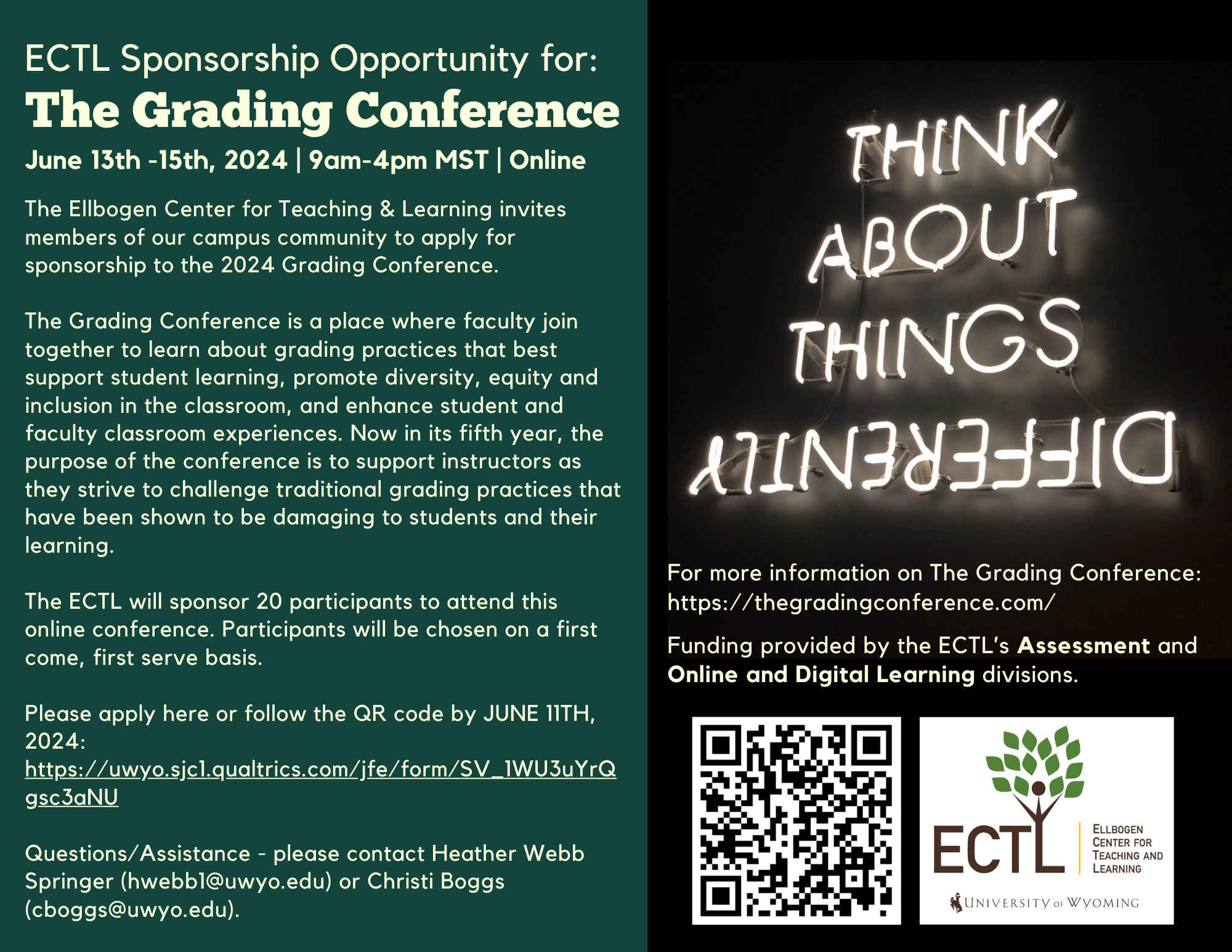 The Grading Conference Flyer