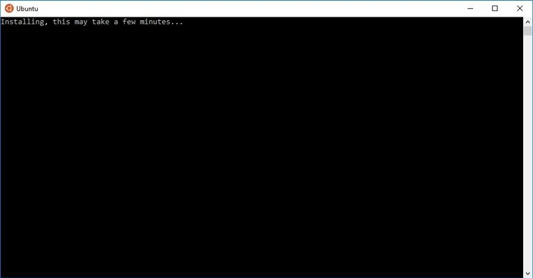 Command line installation of Ubuntu