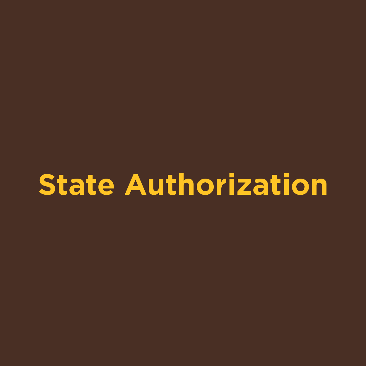 state authorization link