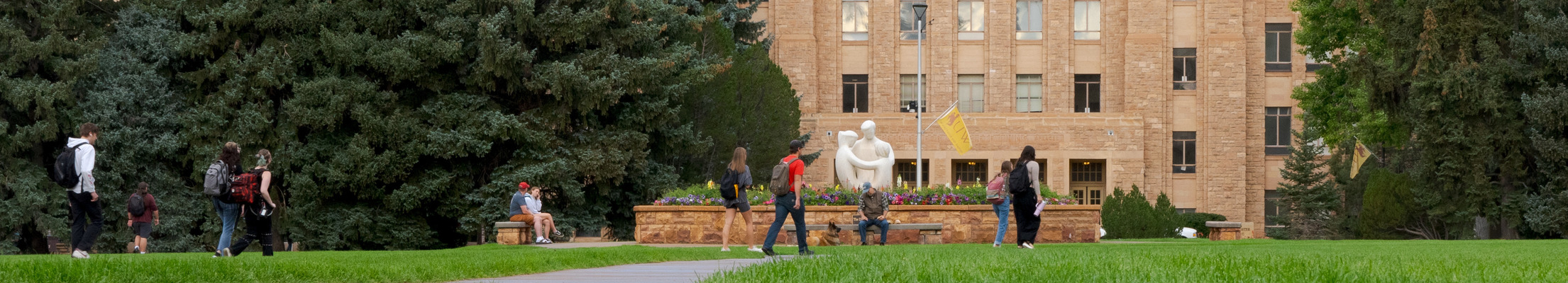 A scrolling banner of images and text that show the We Are UW Community Standards that are also listed below on this webpage.