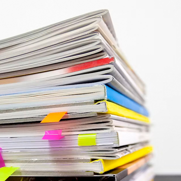 pile of reports