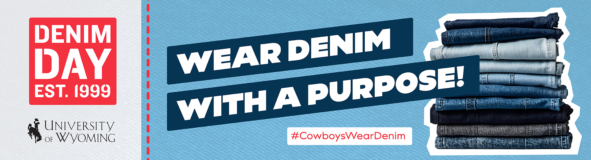 Wear Denim with a purpose # cowboys wear denim 