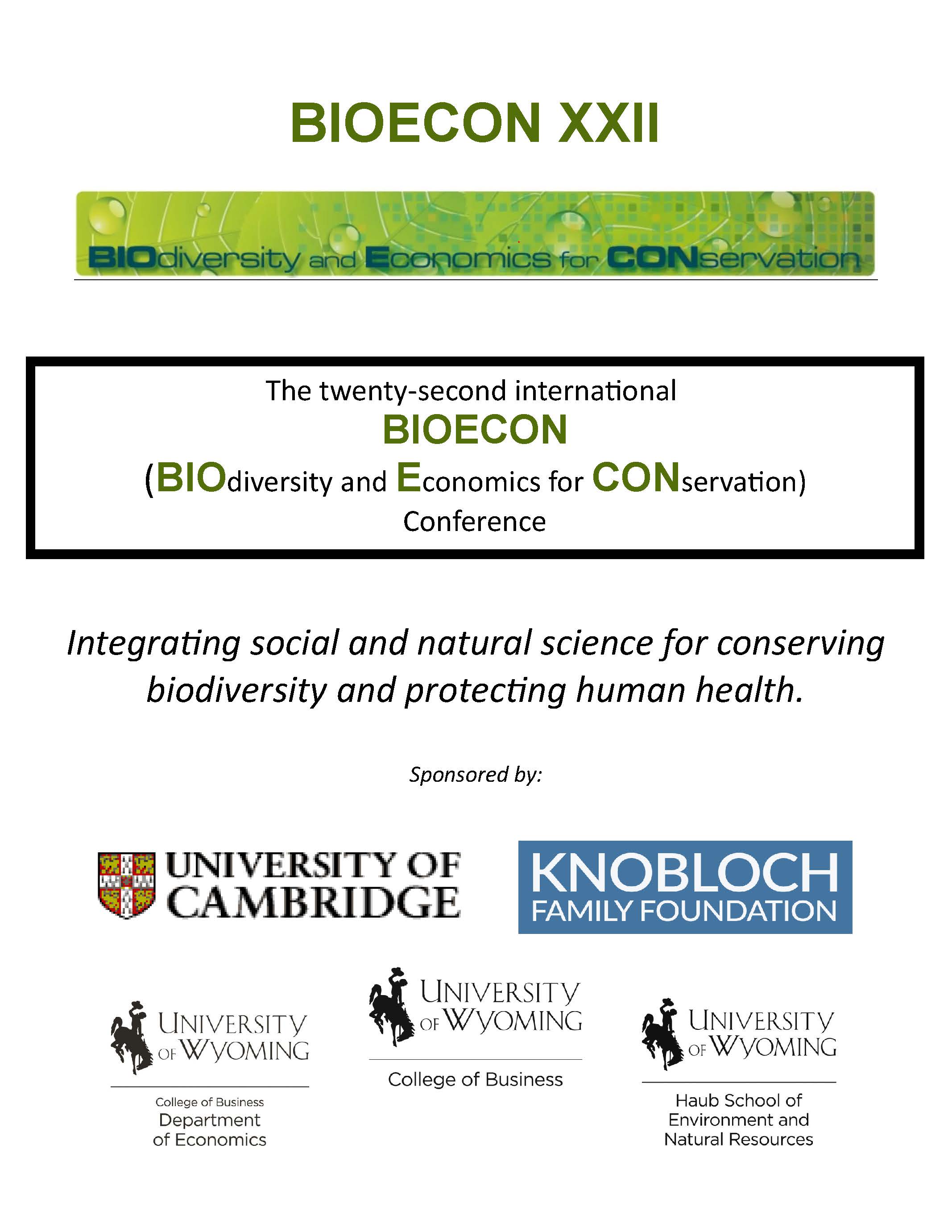 BioEcon Poster