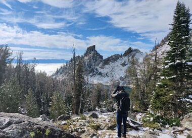 Morning Hike in the Tetons - 2022 Group Meeting