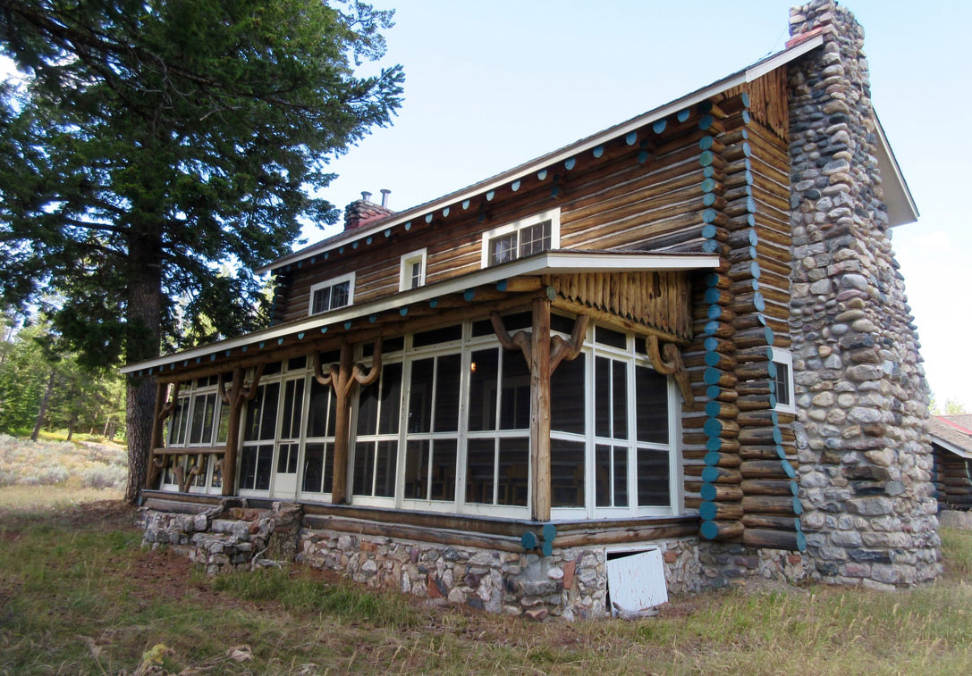 The Johnson Lodge at the University of Wyoming National Park Service Research Station