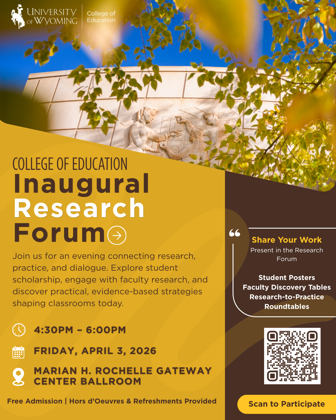 research forum flyer