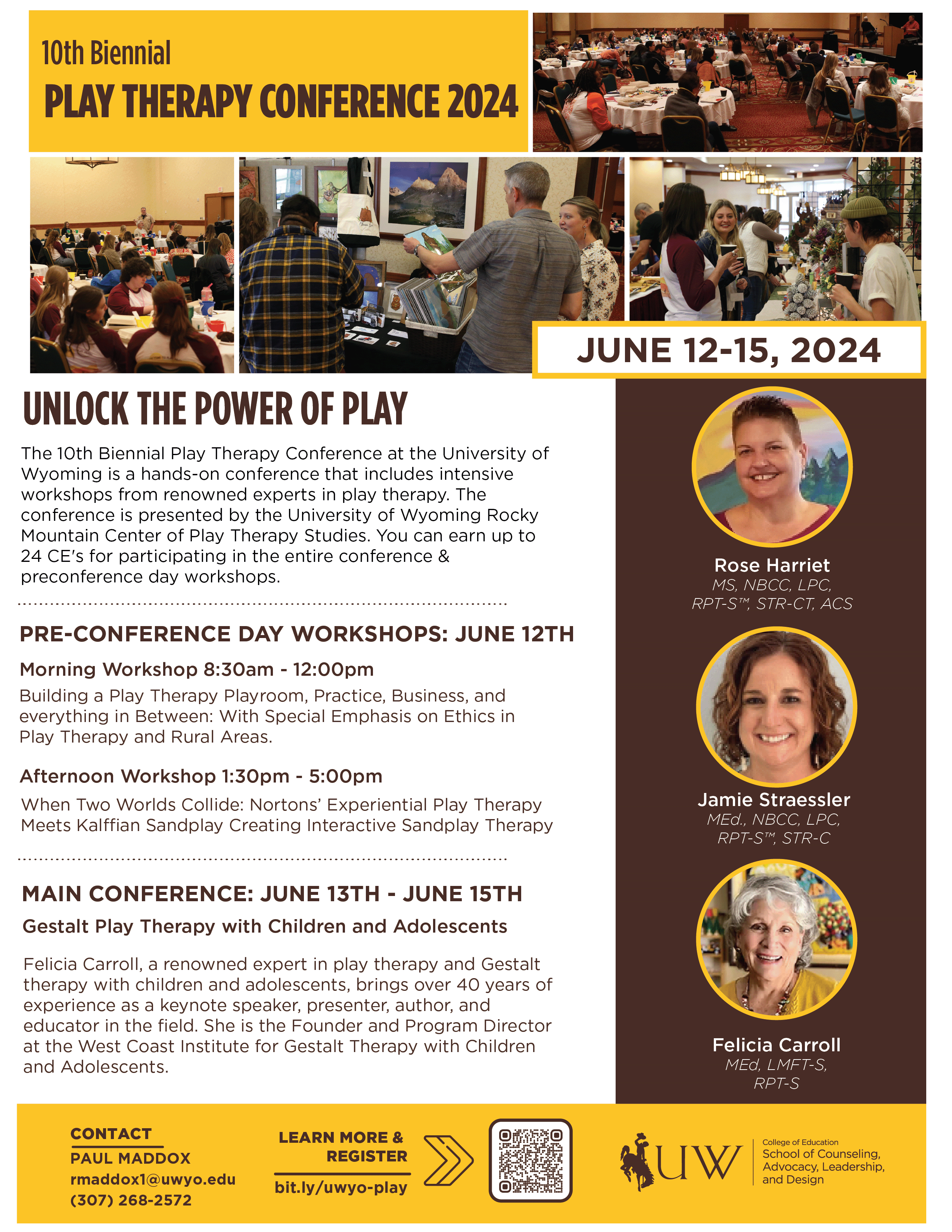 Play Therapy Conference Flyer