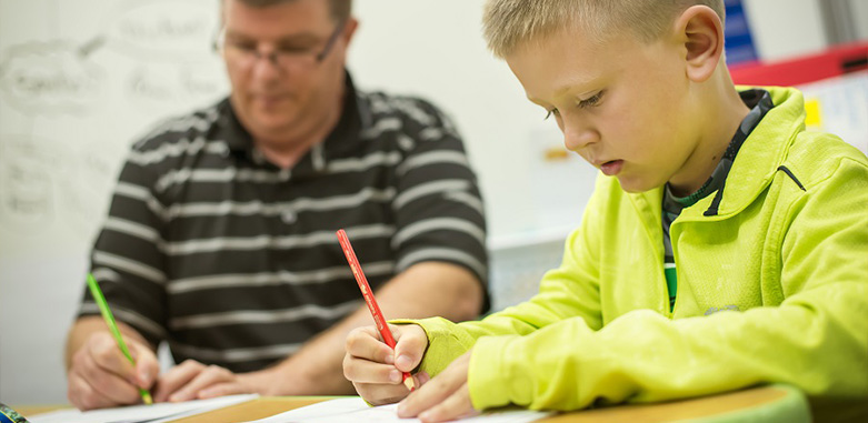 Student writing