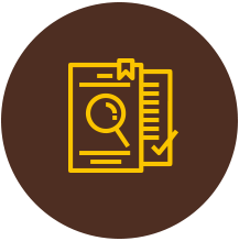 Book and flower icon