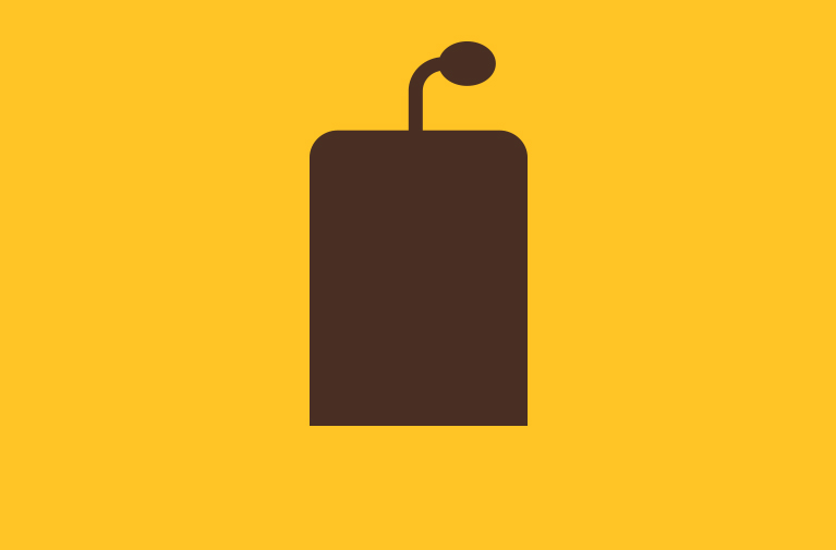 icon image of a podium with microphone