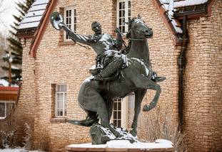 Talk About Your Cowboy Statue
