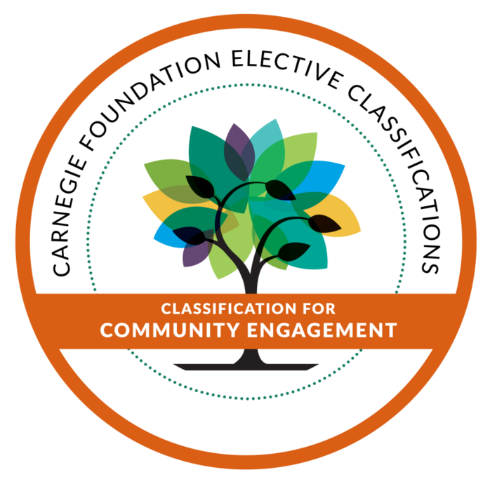 Carnegie Foundation Community Engagement designation seal