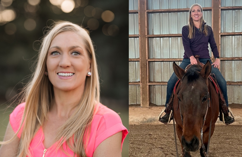 A side-by-side of image of Jennifer (Jenny) Ingwerson-Niemann
