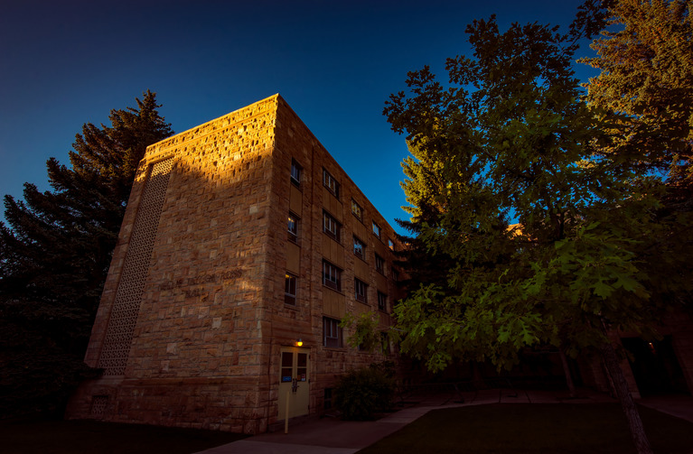 Exterior of Ross Hall