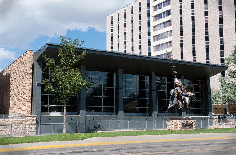 Exterior of Washakie Dining Center