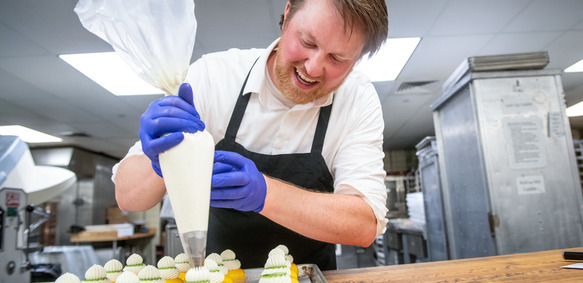 chef working