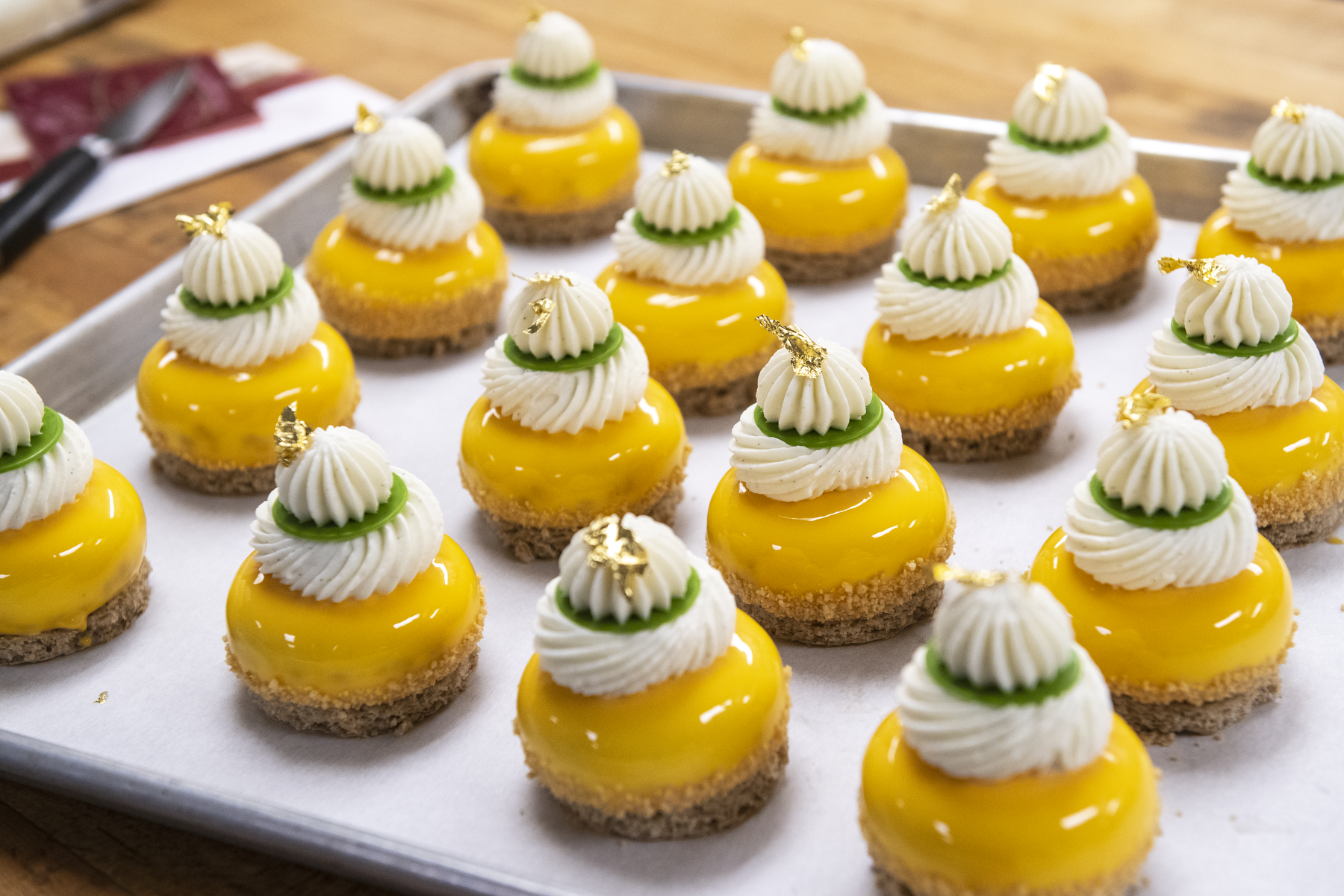 a plate of delicious cupcakes