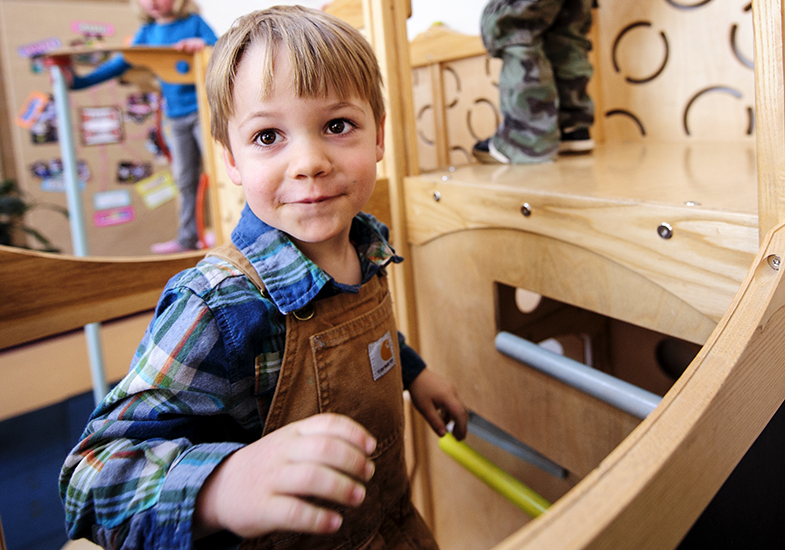 observing a child at play is part of the internship process required of graduate students in the family and consumer sciences masters program in human development and family sciences