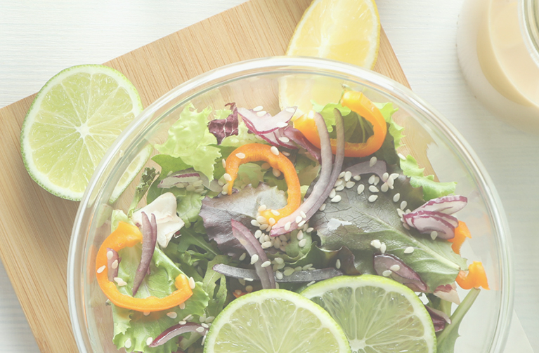 a healthy salad