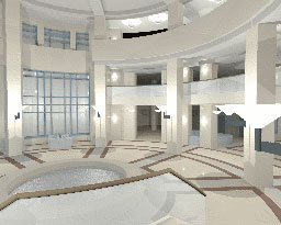 Interior design computer model