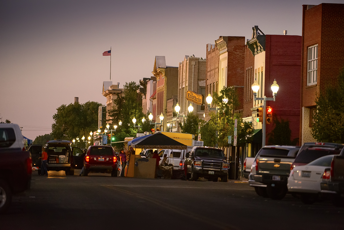 downtown Laramie