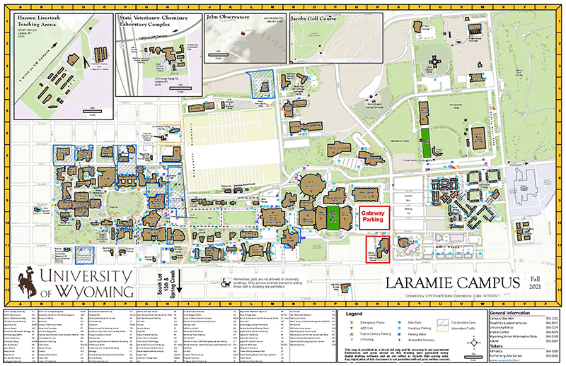 Campus Map with Gateway