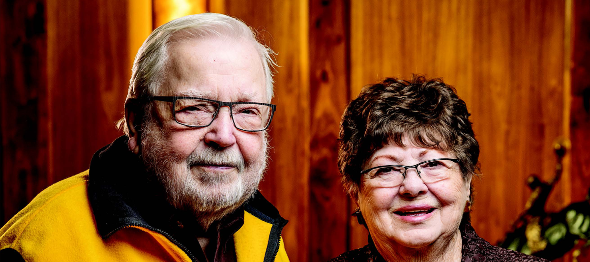 Dean "Doc" and Karen Schroeder