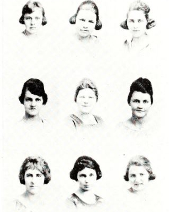 Composite of founding chapter of Gamma Zeta