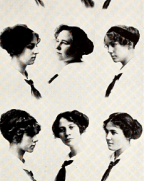 12 founding women of delta delta delta at UW's profiles