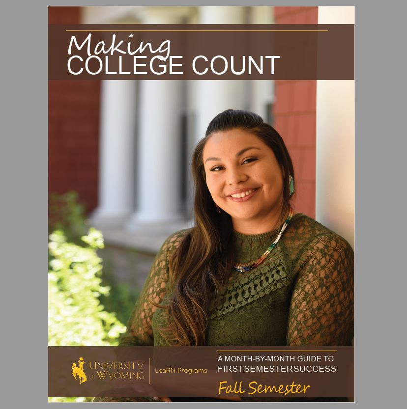 cover of Making College Count - hyperlinked to pdf of entire booklet