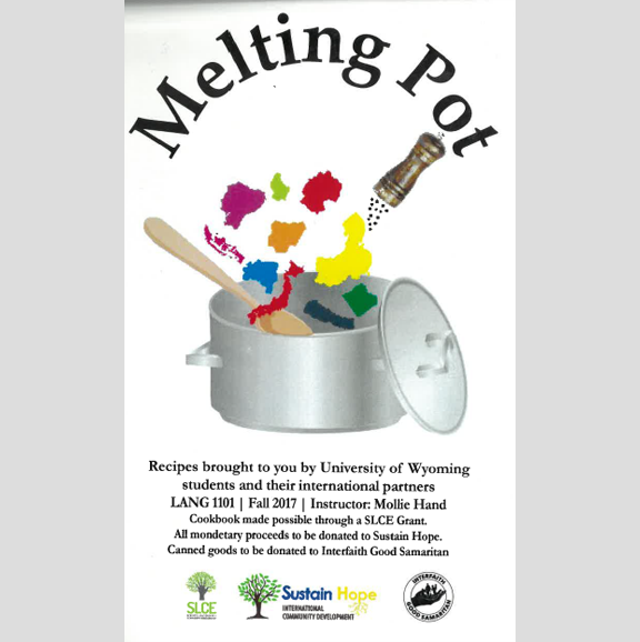 2017 cookbook cover: Melting Pot