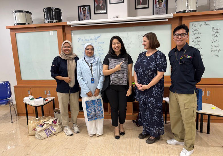 some participants in the Kindergym workshop