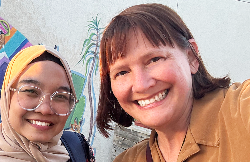 Suci Utami Armand and Mollie Hand