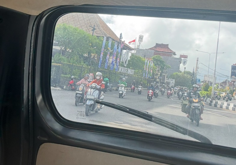 Traffic in Bali