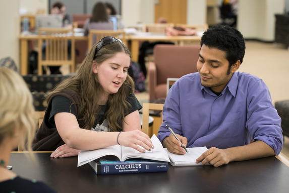 one student tutoring another student