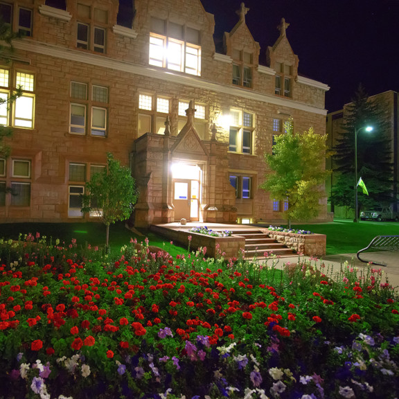 Outside of the Geology Building